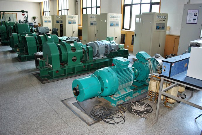 黄南某热电厂使用我厂的YKK高压电机提供动力